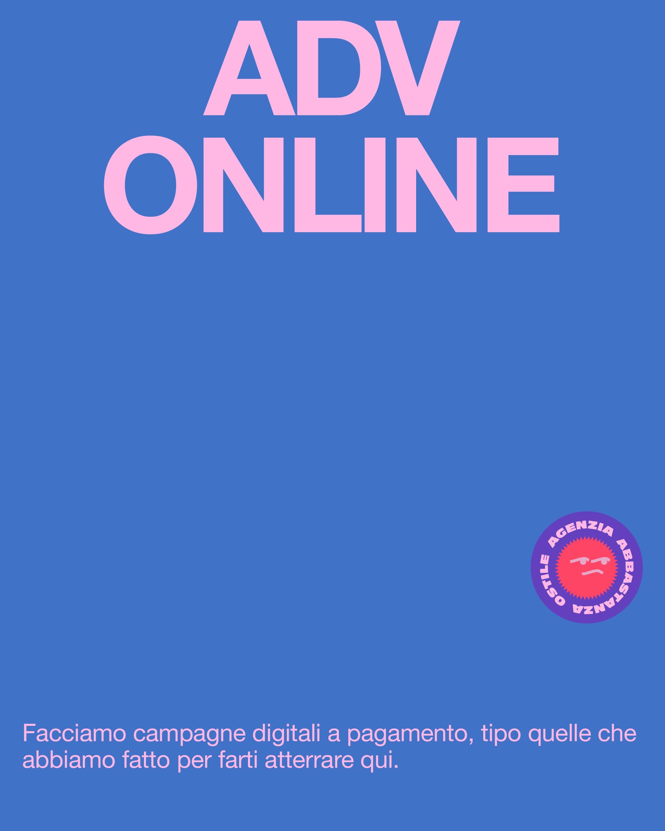 Richiesta per Adv Online