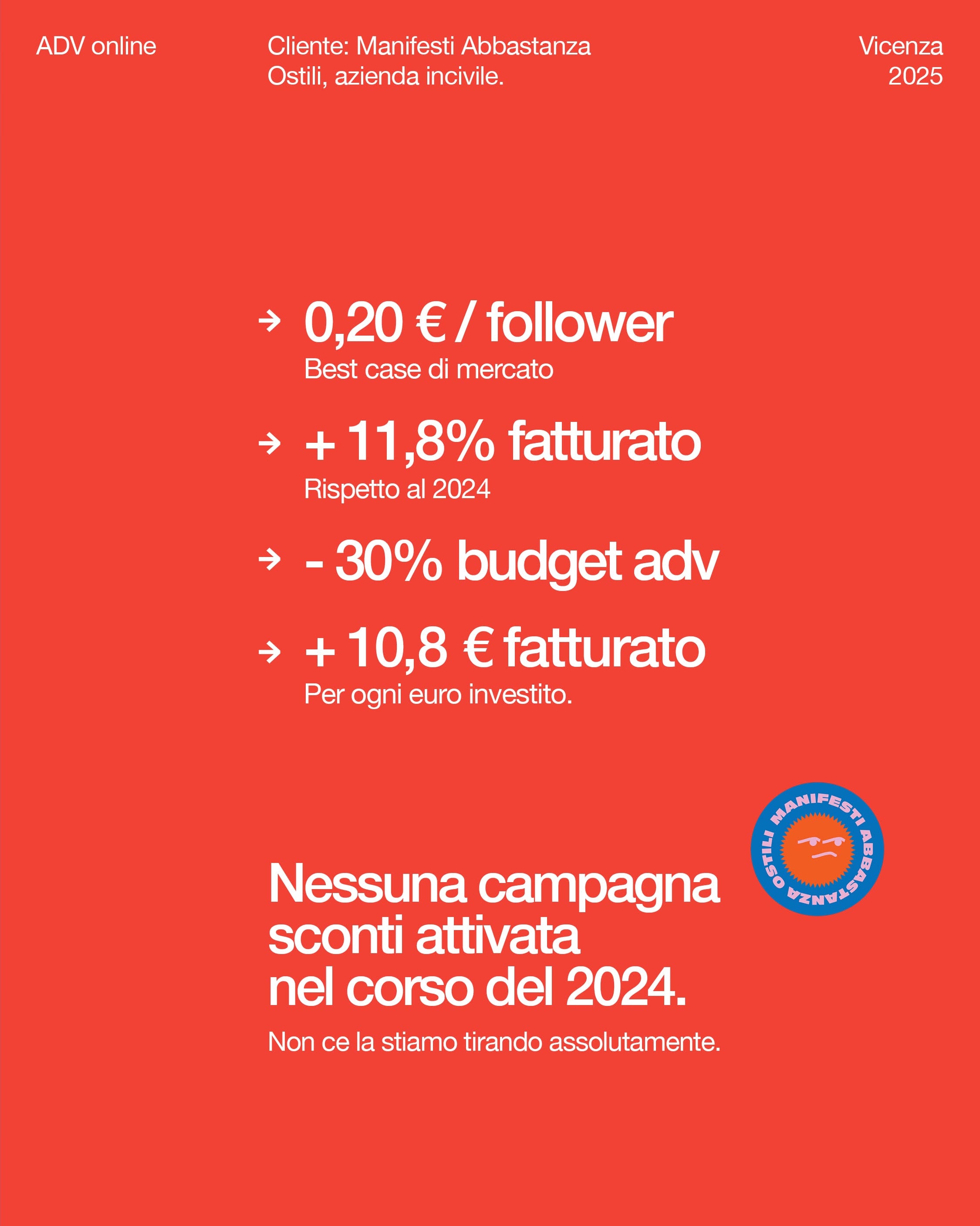 Richiesta per Adv Online