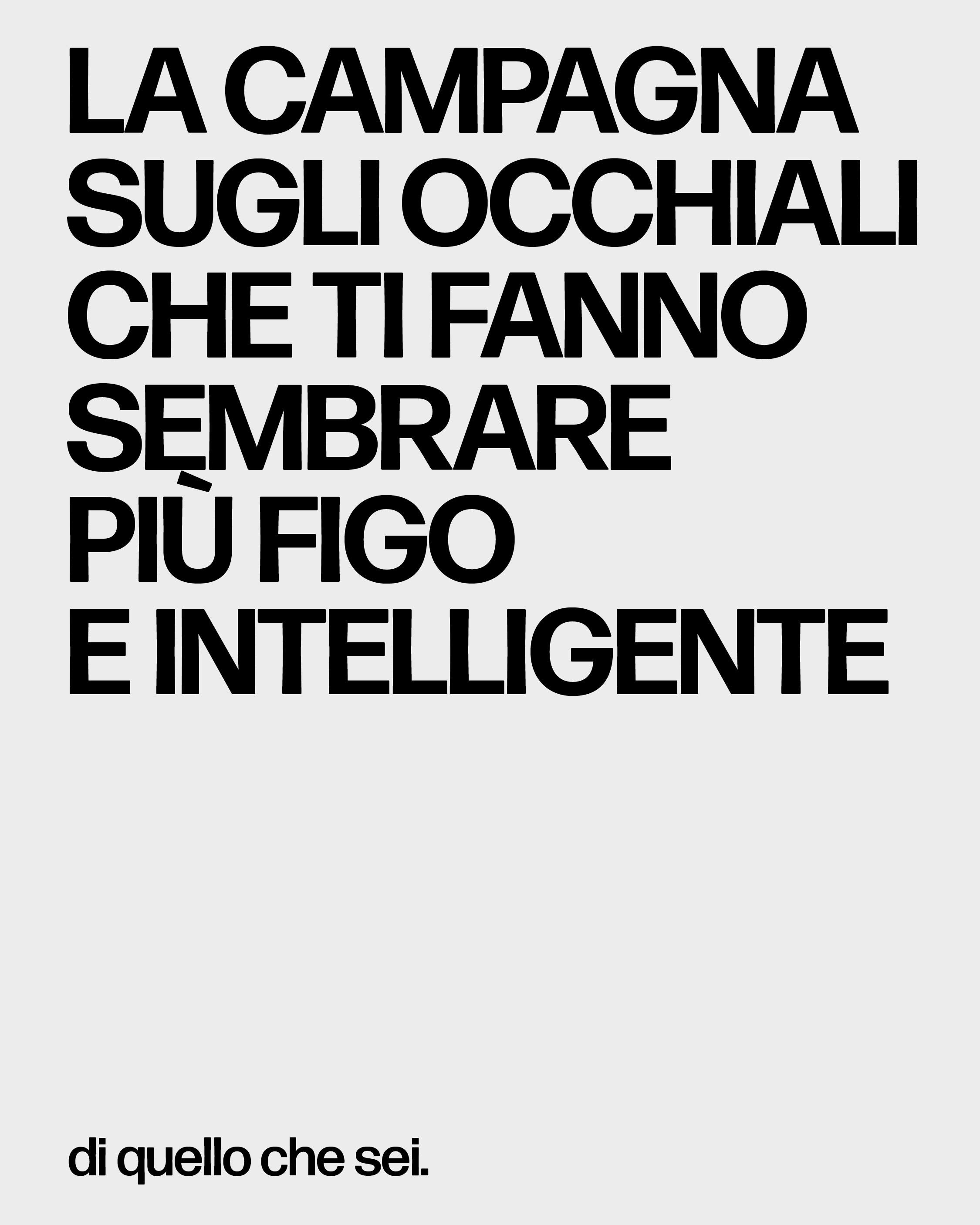 Campagna per IN inspired by STING