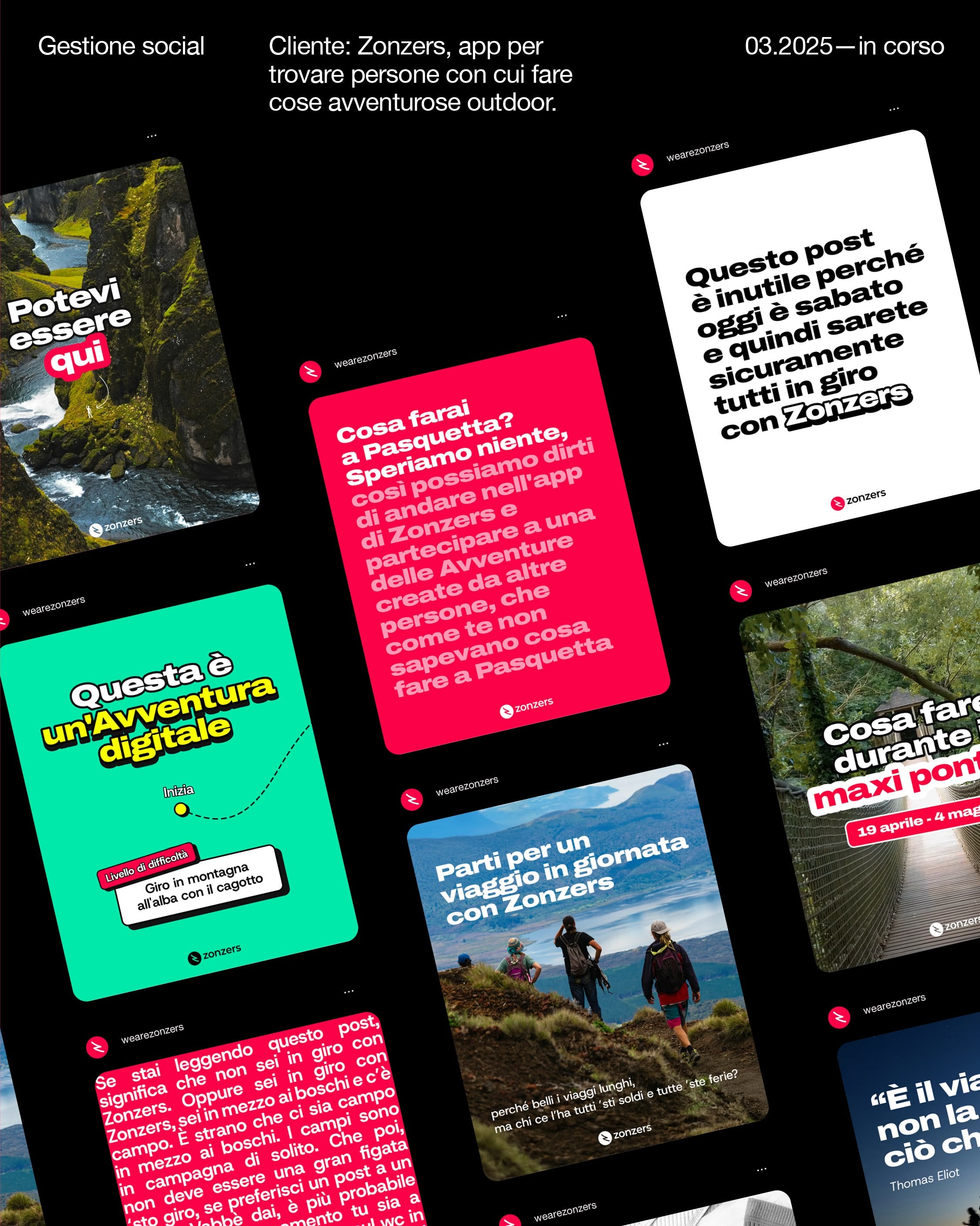 Richiesta per Gestione Social