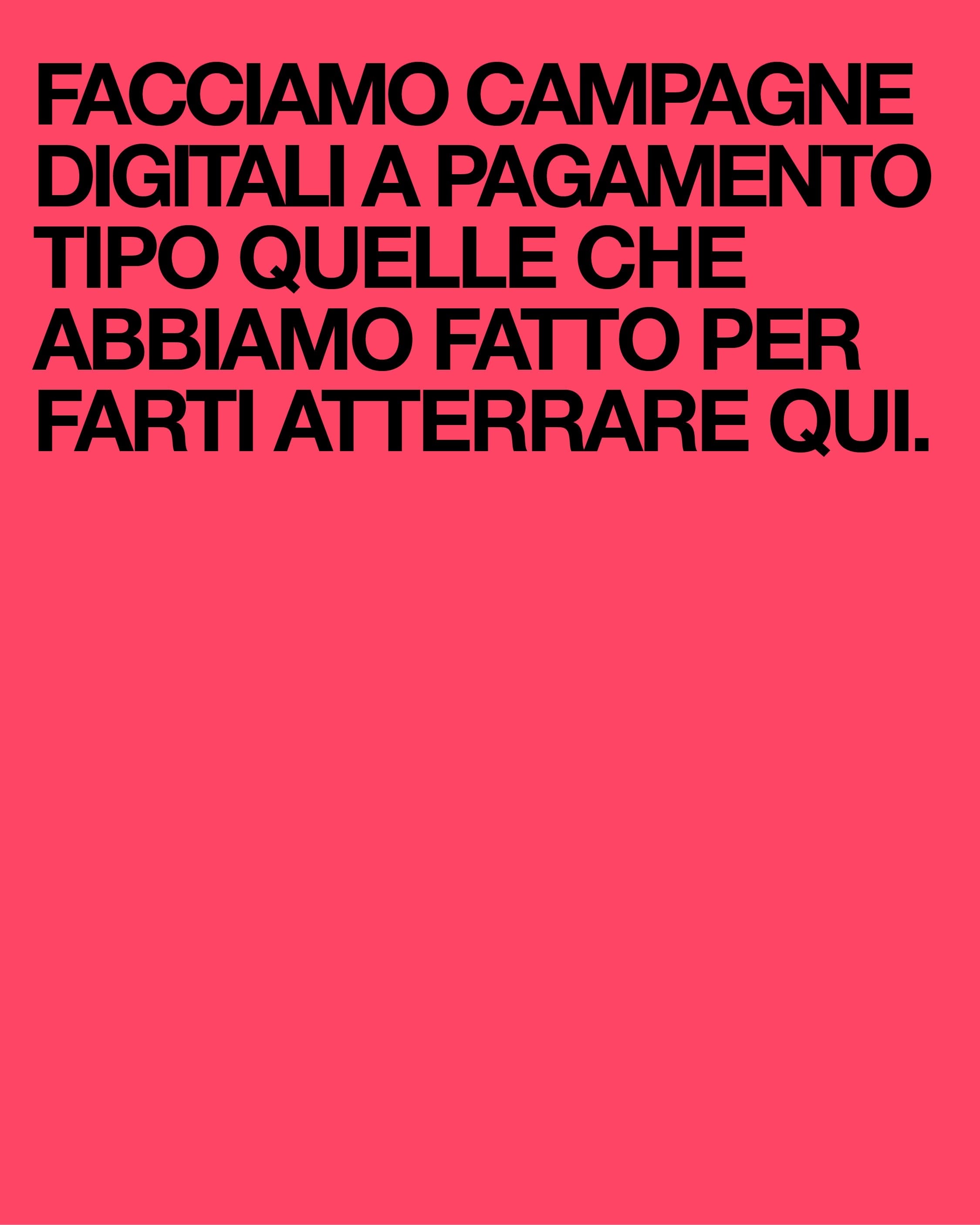Richiesta per Adv Online