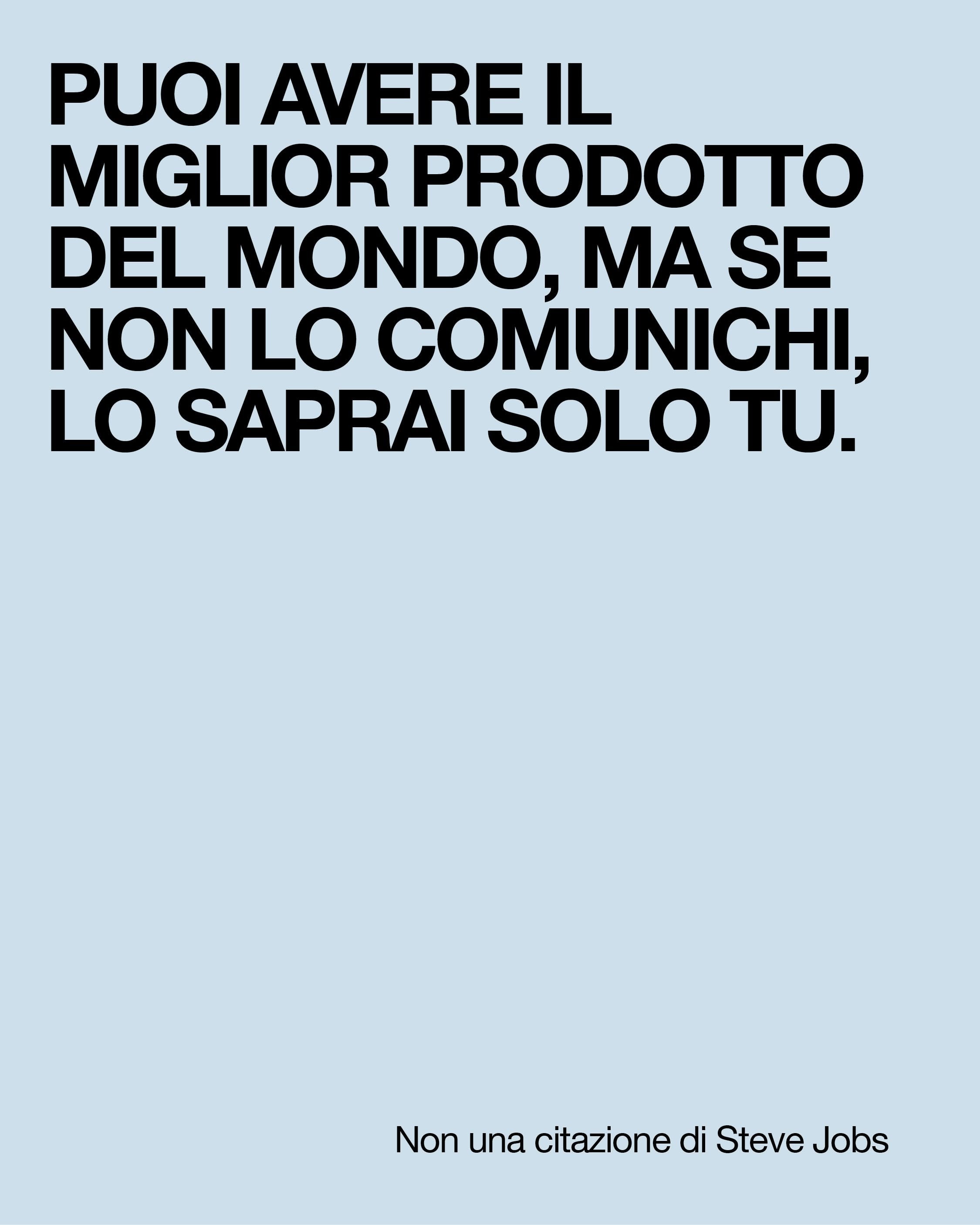 Richiesta per Analisi e Strategia Marketing