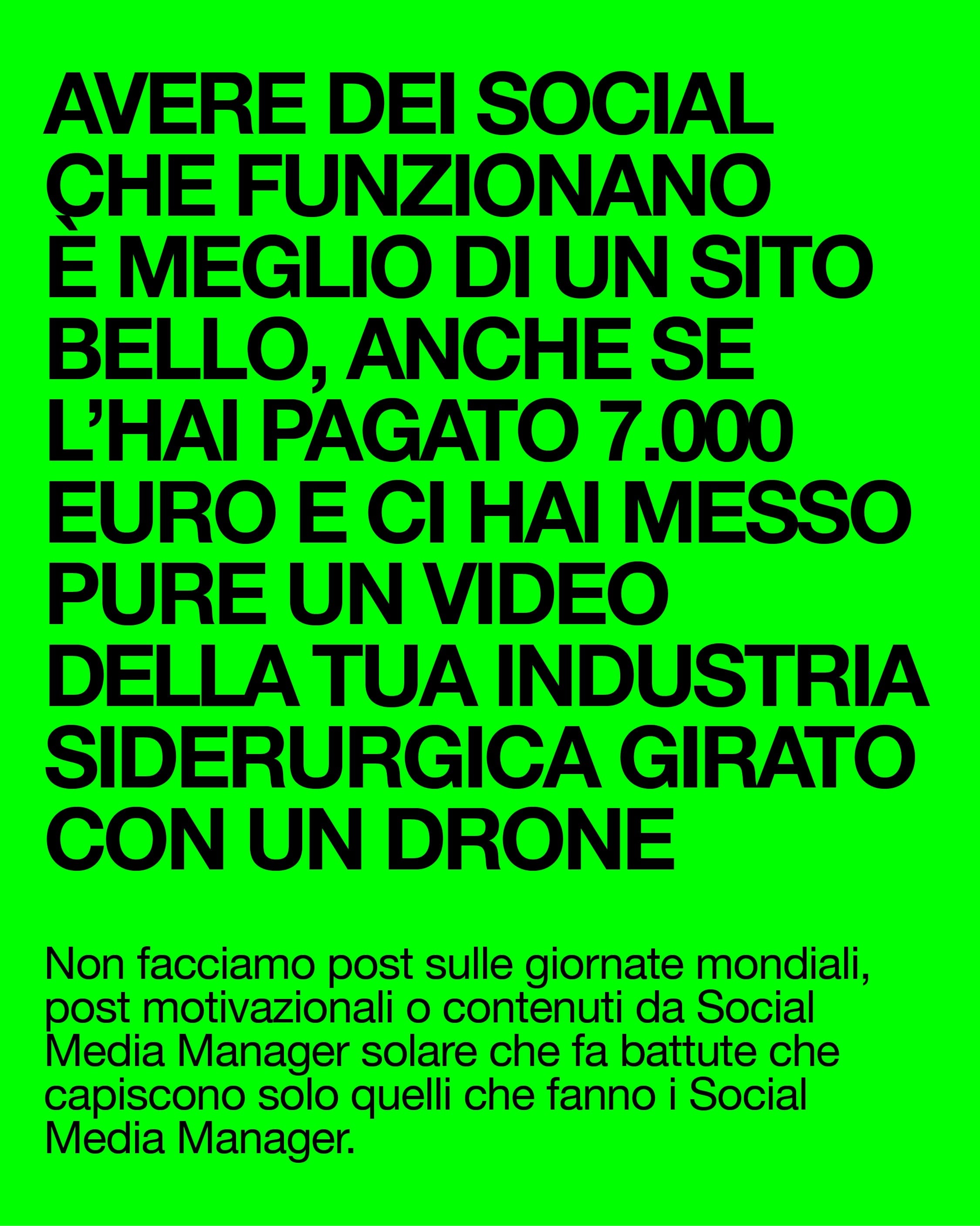 Richiesta per Gestione Social