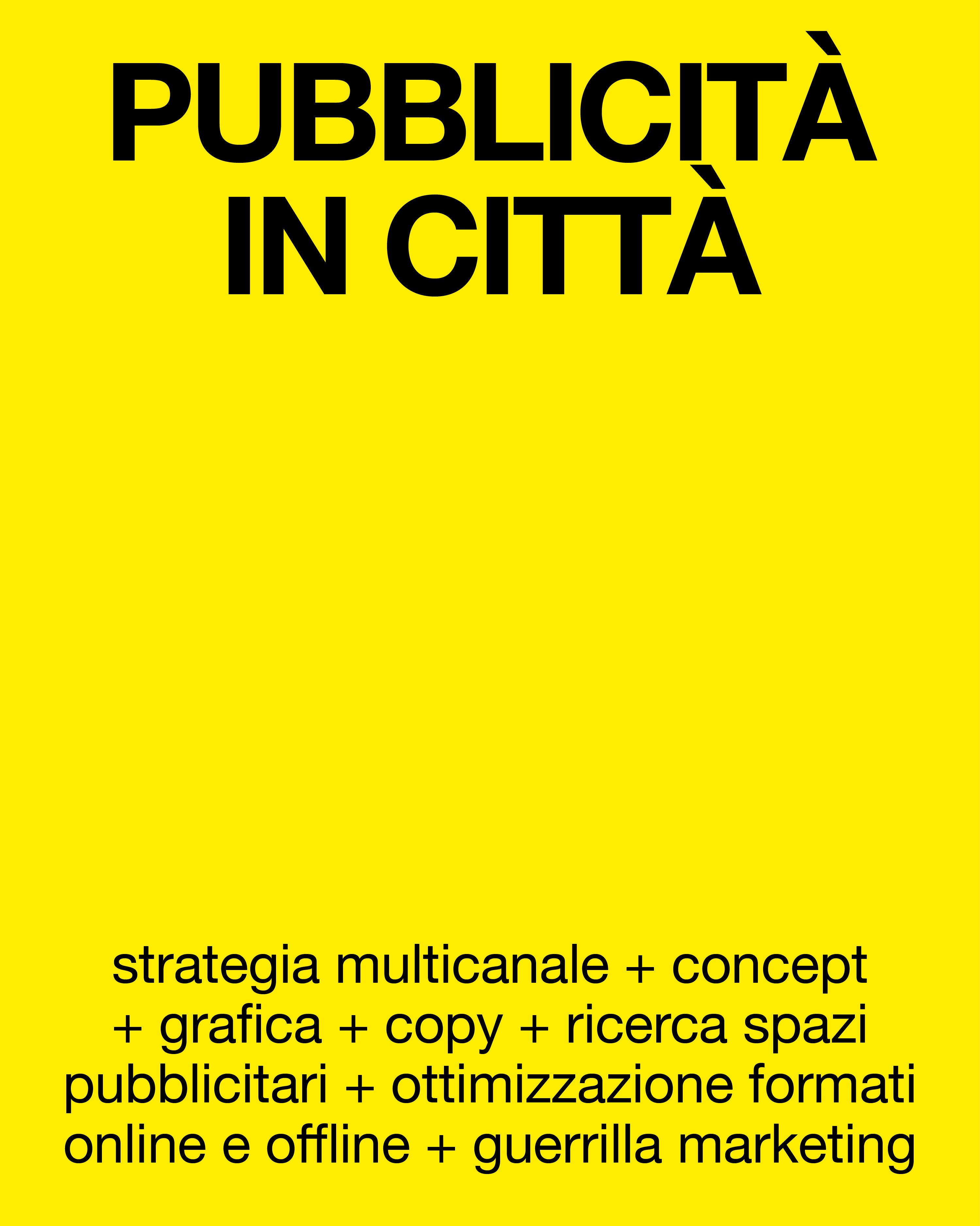 Richiesta per Pubblicità in città